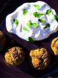Broccoli Bites with Yogurt and Tahini Sauce 🥦