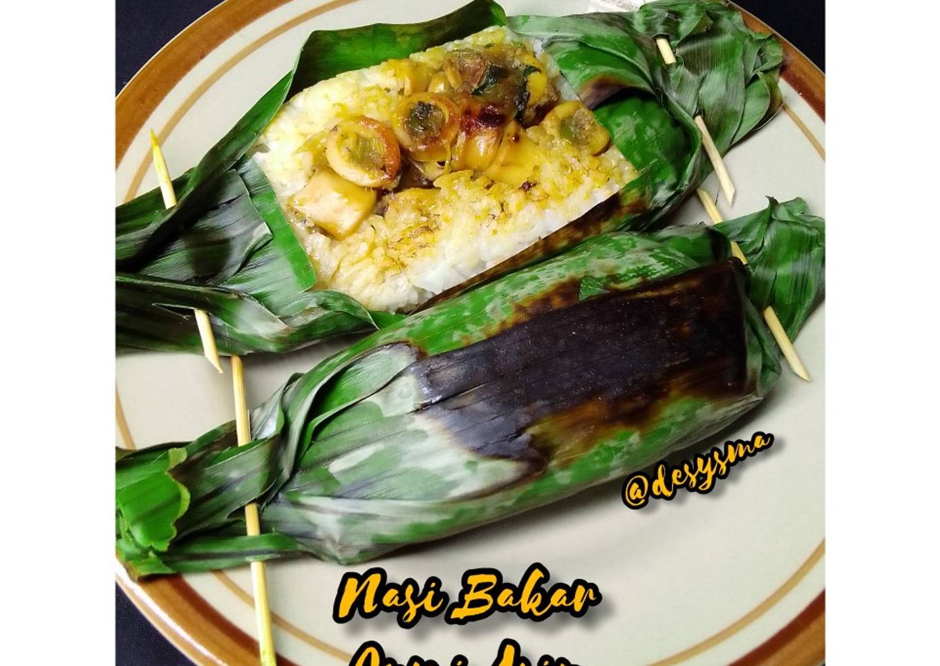 Resep Nasi Bakar Cumi Asin (Nasi Liwet) yang Bikin Ngiler