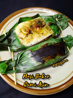 Foto resep Nasi Bakar Cumi Asin (Nasi Liwet)