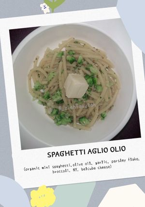 Foto resep MPASI 10m+ Spaghetti aglio olio