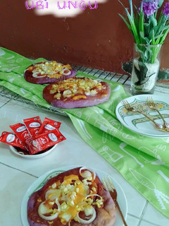 Foto resep Pizza Ubi Ungu