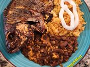 Una foto de recetas para freir mojarras