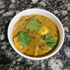 A picture of Smoky paneer.