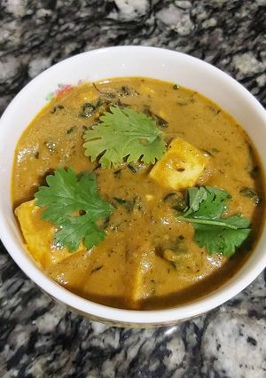 A picture of Smoky paneer.