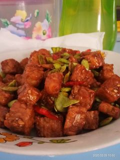 Foto resep Oseng tempe pete