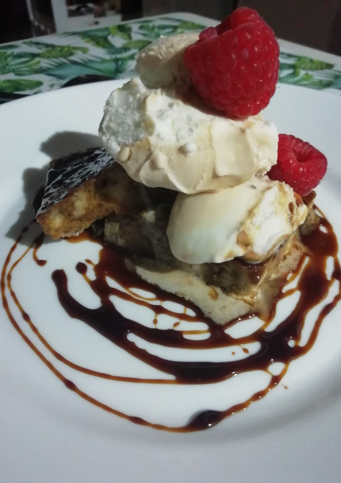 Una foto de Pudding de plátano 🍌versión banoffee🍌