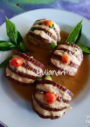 Foto resep Steam terong isi daging