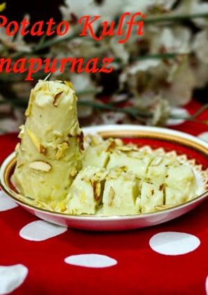 A picture of Sweet Potato Kulfi.