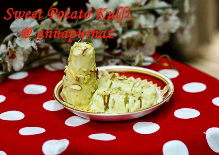 Sweet Potato Kulfi