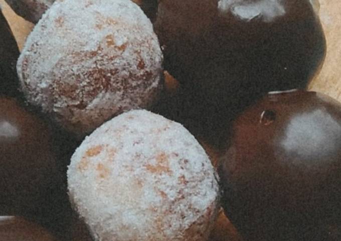 Bagaimana Membuat Donat mini (Korean Mini Donut by Tasyi Athasiya) Anti Gagal