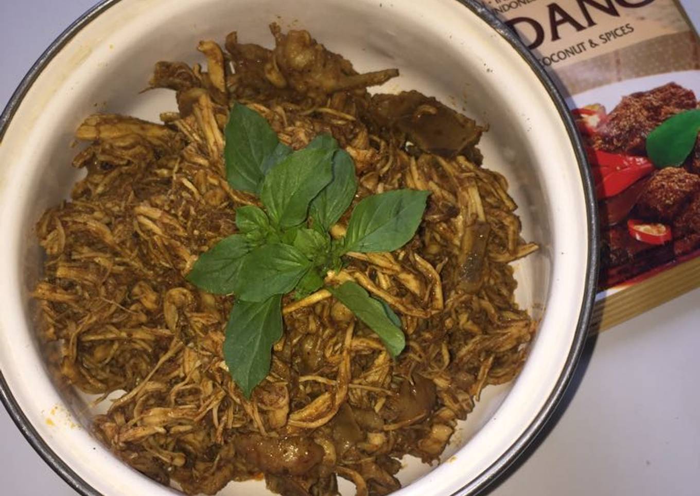 Rendang Ayam Suwir bumbu Indofood