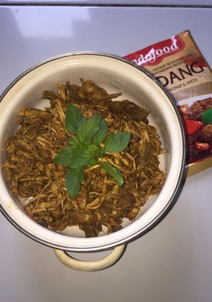 Foto resep Rendang Ayam Suwir bumbu Indofood