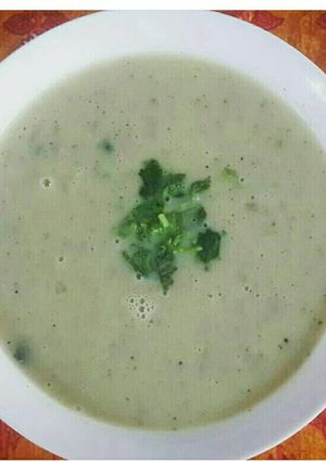 A picture of Cream Of Drumstick Soup.