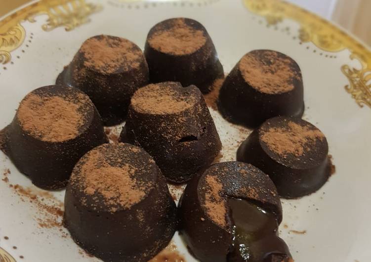 Milo Lava cake