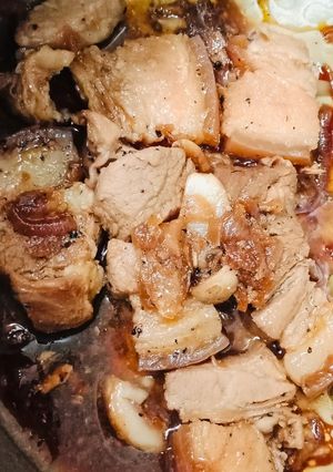 A picture of Pork Adobo.