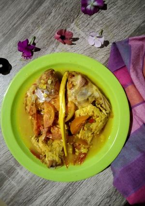 Foto resep Gulai Kepala Kakap with fiber cream