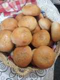 خبز الهمبرغر بيتي 😋😋😋