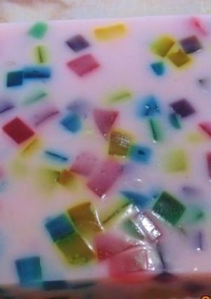 Foto resep Puding rainbow