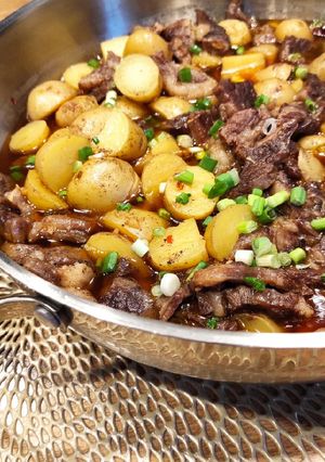A picture of Beef Short Rib Stew.