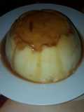 Un rico flan de maizena con poco ingredientes
