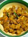 Oseng Kaki Sapi Mercon