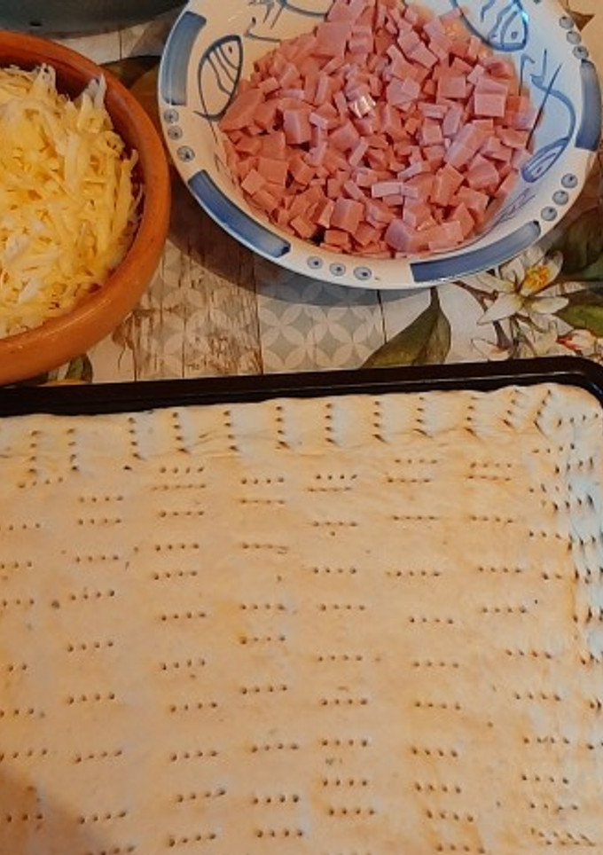 Una foto de Masa para pizza