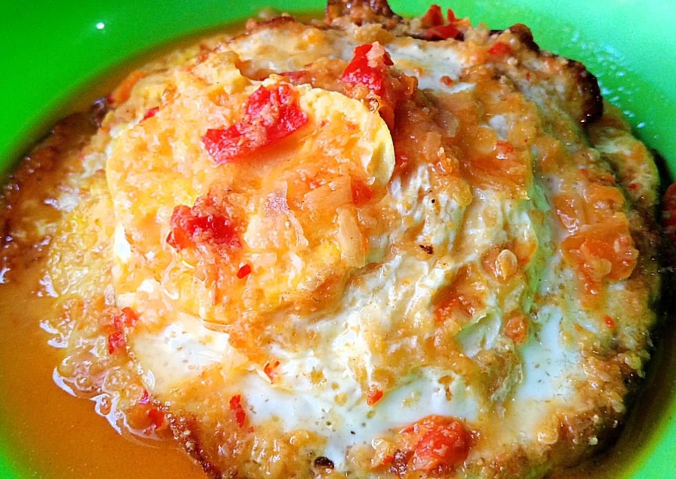 Sambal goreng telor ceplok