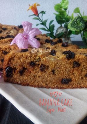 Foto resep Banana Cake Super Moist 🍌🍌#pr_babananakeik