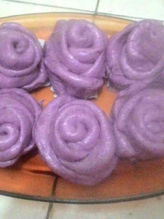 Foto resep Pao mawar ubi ungu