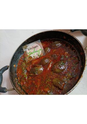 वांग्याची भाजी (Vangyachi Bhaji Recipe In Marathi) रेसिपी चे मुख्य फोटो 