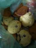 Cookies de limón, jengibre, miel, pasa de uvas y chips de chocol