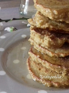 Φωτογραφία της συνταγής Mini pancakes μήλου με βρώμη