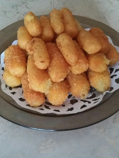 Foto resep Kentang keju + tepung roti