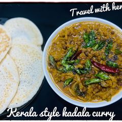 A picture of Kadala curry.