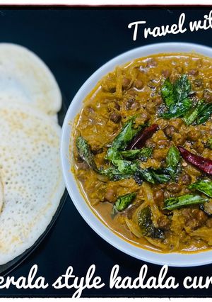 A picture of Kadala curry.