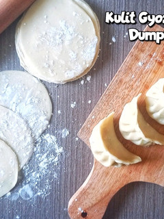 Foto resep Kulit Gyoza/Kulit Dumpling Homemade