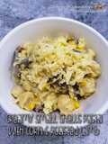 Creamy Small Shells Pasta with Corn & Roasted Lamb