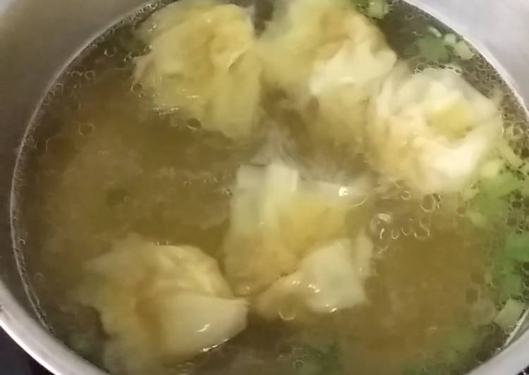 Cara Gampang Memasak Sop pangsit ayam, Lezat