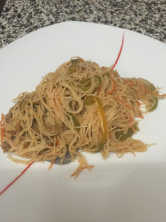 Una foto de Fideos chinos