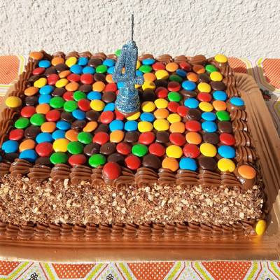 Torta para el jardín cumpleaños N°4 de Ciro Receta de Norali - Cookpad