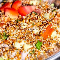 A picture of Sprouted ragi salad.