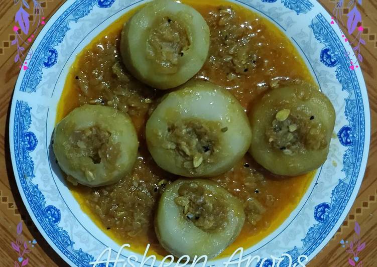 Stuffed Tinda(Indian squash)