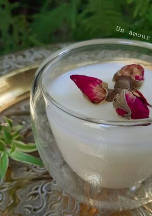 Une photo de Crème de riz a l'eau de rose 🌹