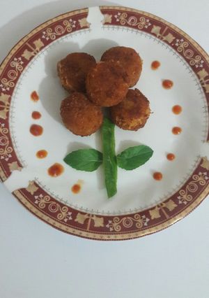عکسی از دستور سیب زمینی پنیری