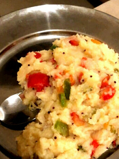 A picture of Vegetable Rawa Upma.