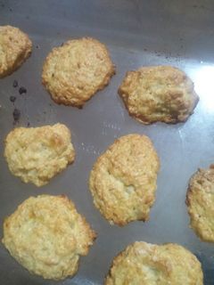 Una foto de Galletitas de banana sin huevos ni manteca