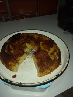Una foto de Budín de pan