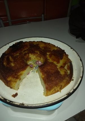Una foto de Budín de pan