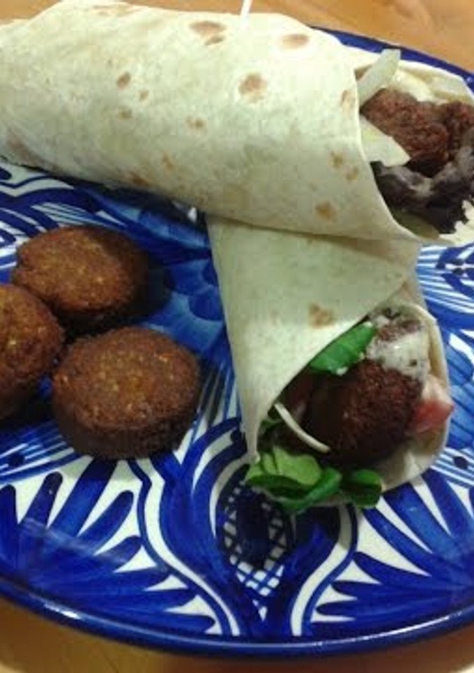 Una foto de Falafel de garbanzo
