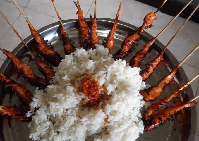 Udang Bakar Madu (pedas Manis)